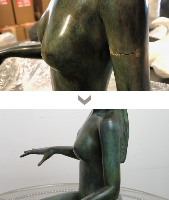 restauration bronze